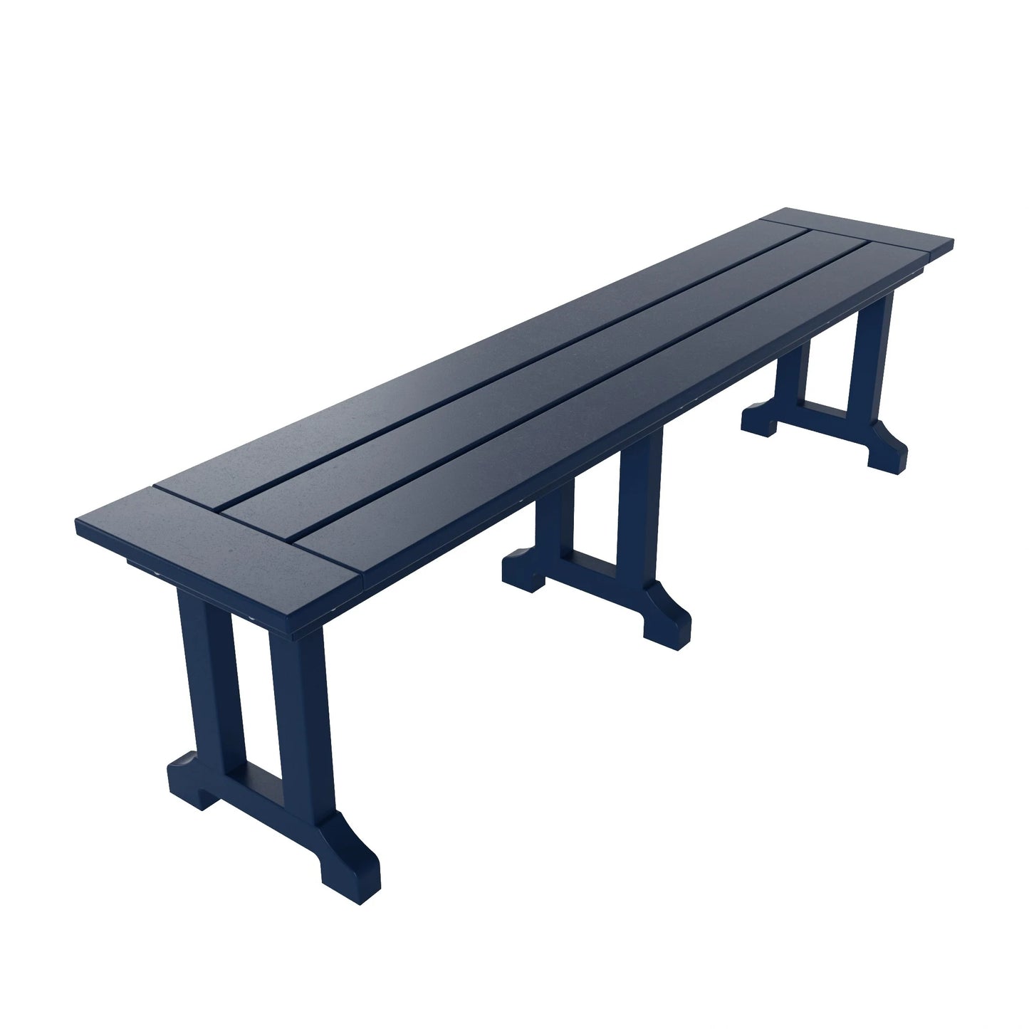 Polytrends Laguna Hdpe All Weather Outdoor Patio 65" Bench
