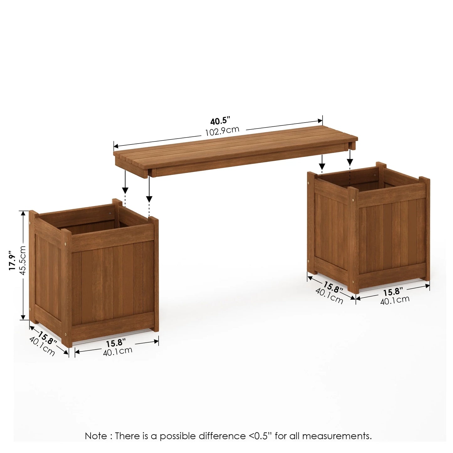 Ormond Hardwood Planter Box by Havenside Home