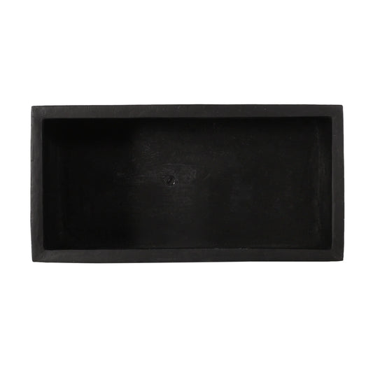 Ella Outdoor Modern Cast Stone Rectangular Planter by Christopher Knight Home