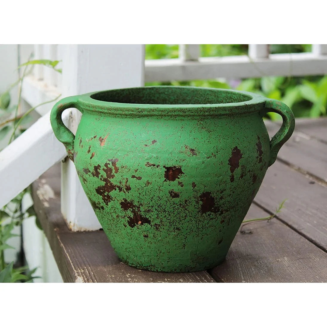 Earthen Ware Weathered Egyptian Terracotta Vessel/Planter
