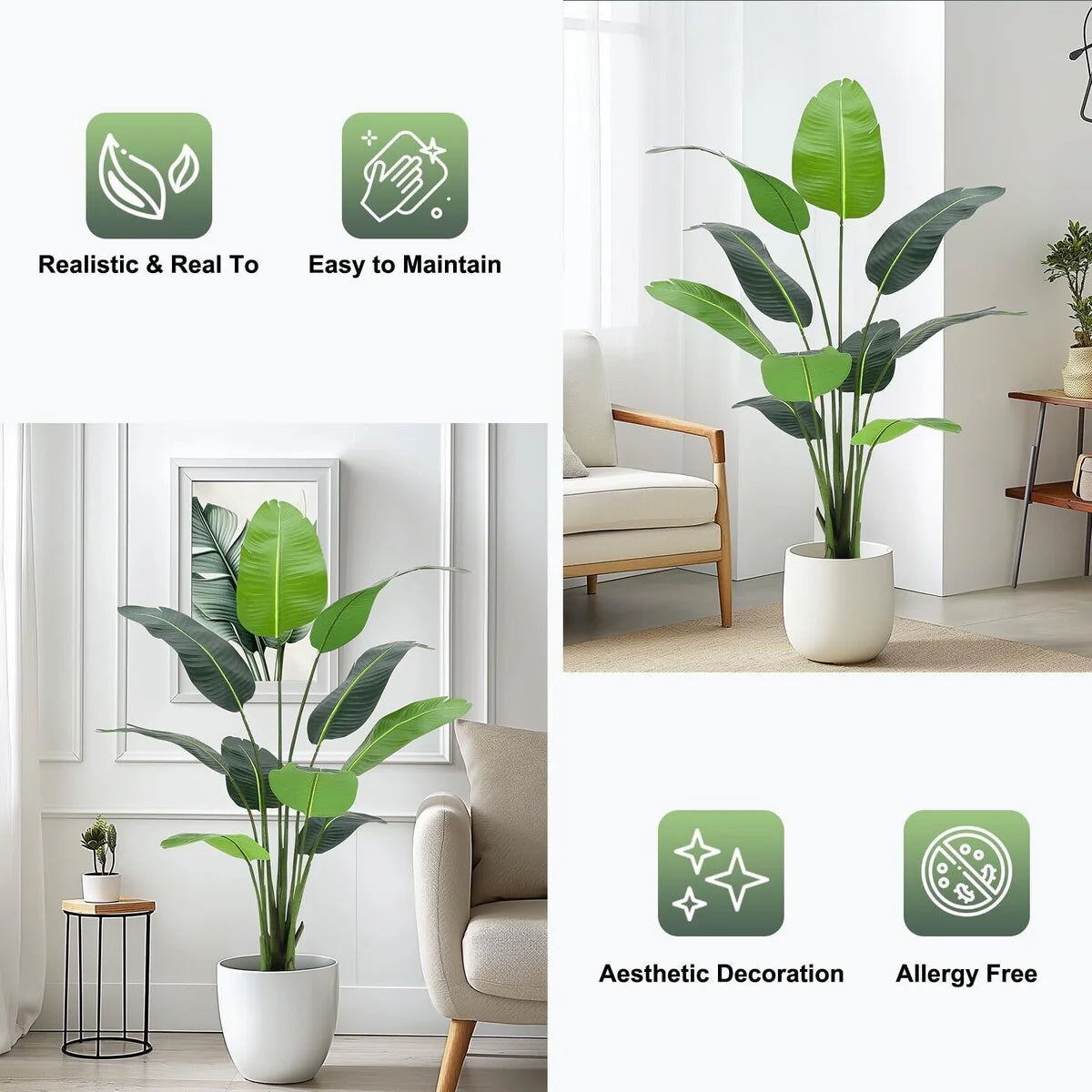 4/5FT Artificial Bird of Paradise Plant