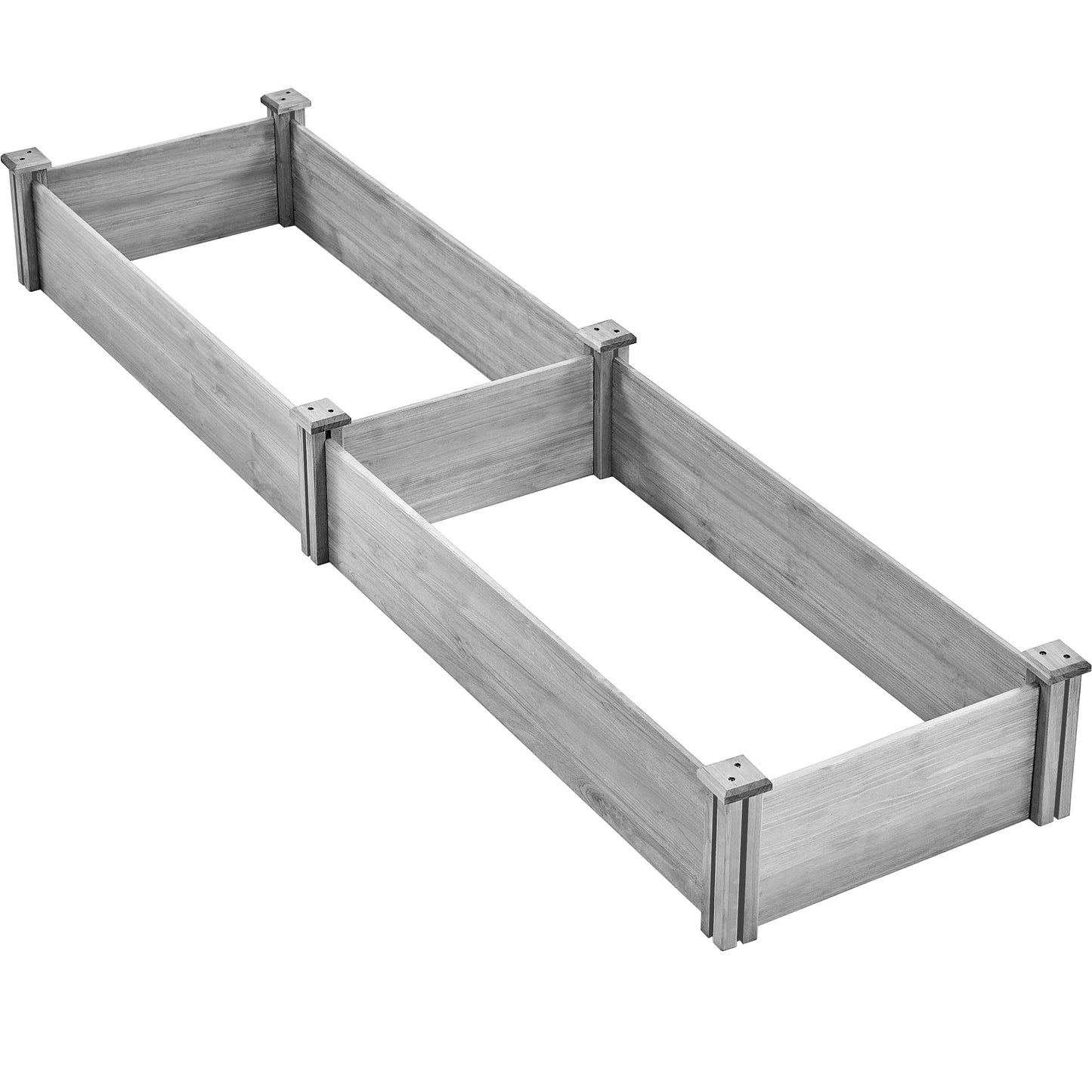 Yaheetech Wooden Raised Garden Bed Planter Box for Garden/Yard