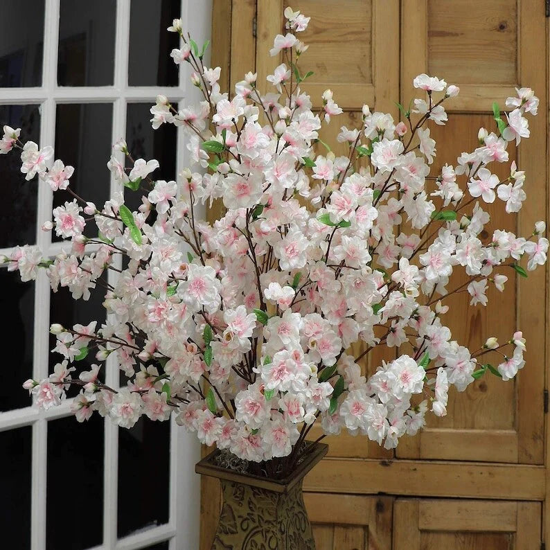 17" Artificial Flower Spray | Silk Blooms for Home & Events