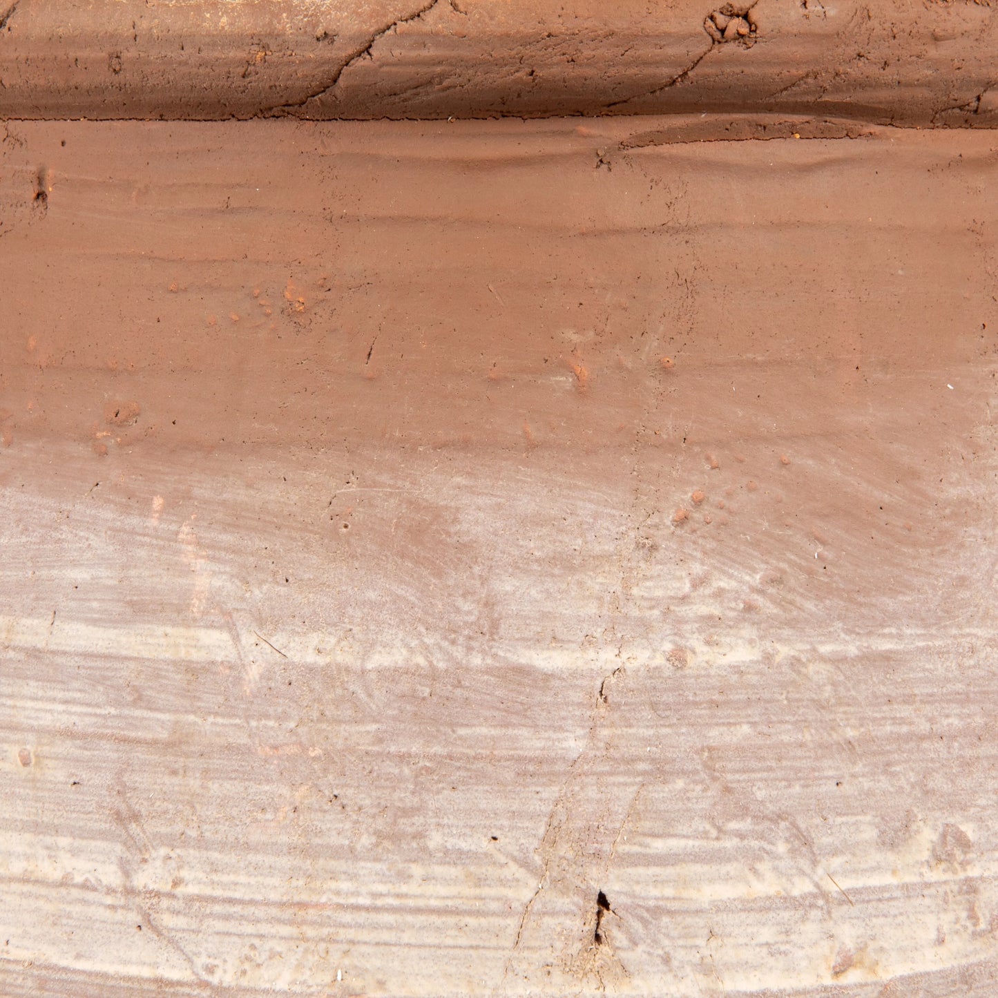 Whitewashed Terra-cotta Urn