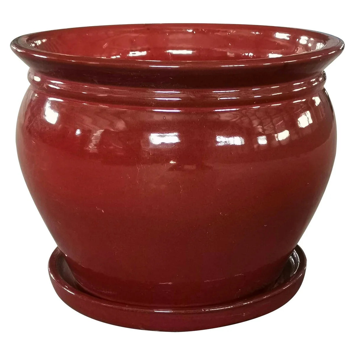 Southern Patio Ceramic Wisteria Planter (Single or Set of 2)