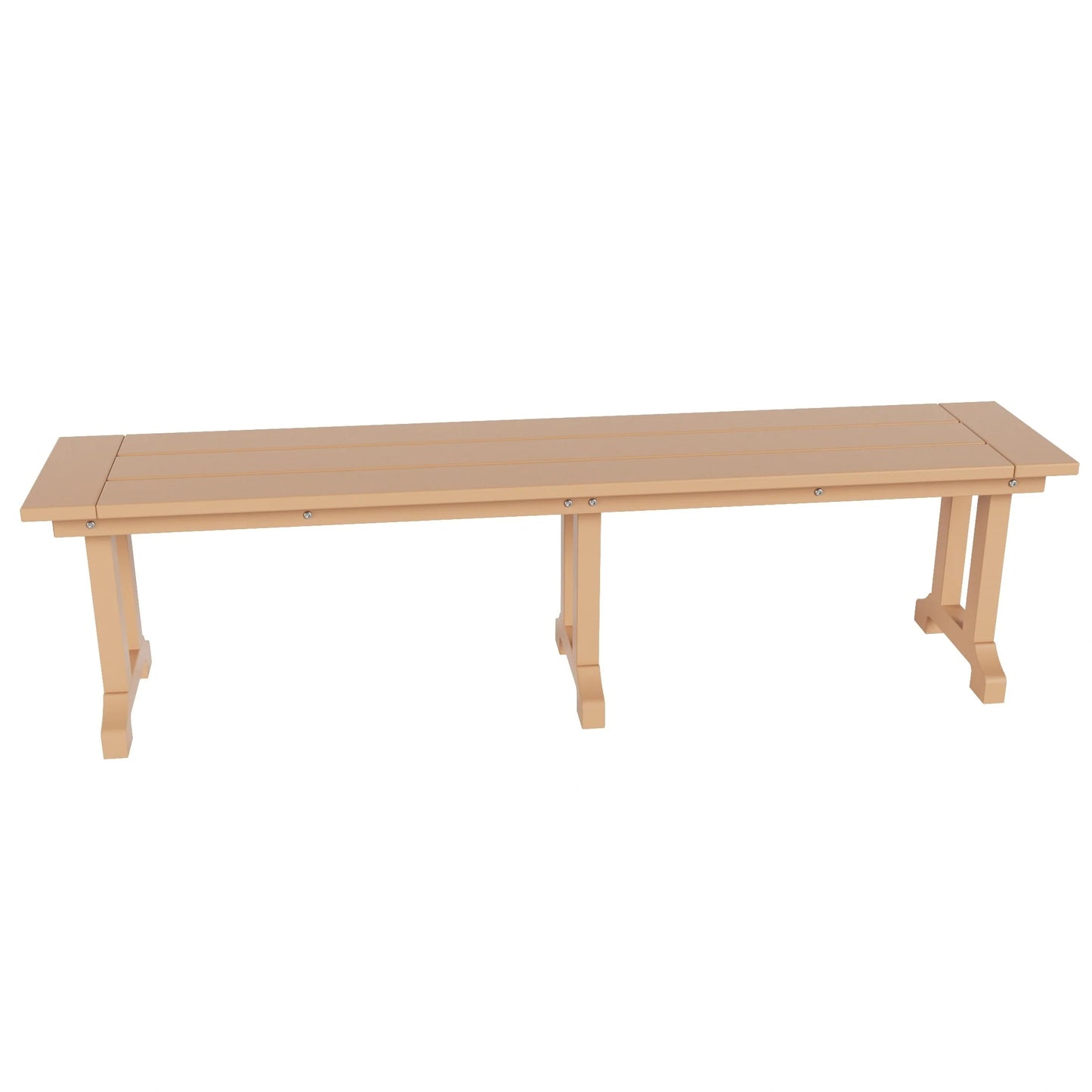 Polytrends Laguna Hdpe All Weather Outdoor Patio 65" Bench
