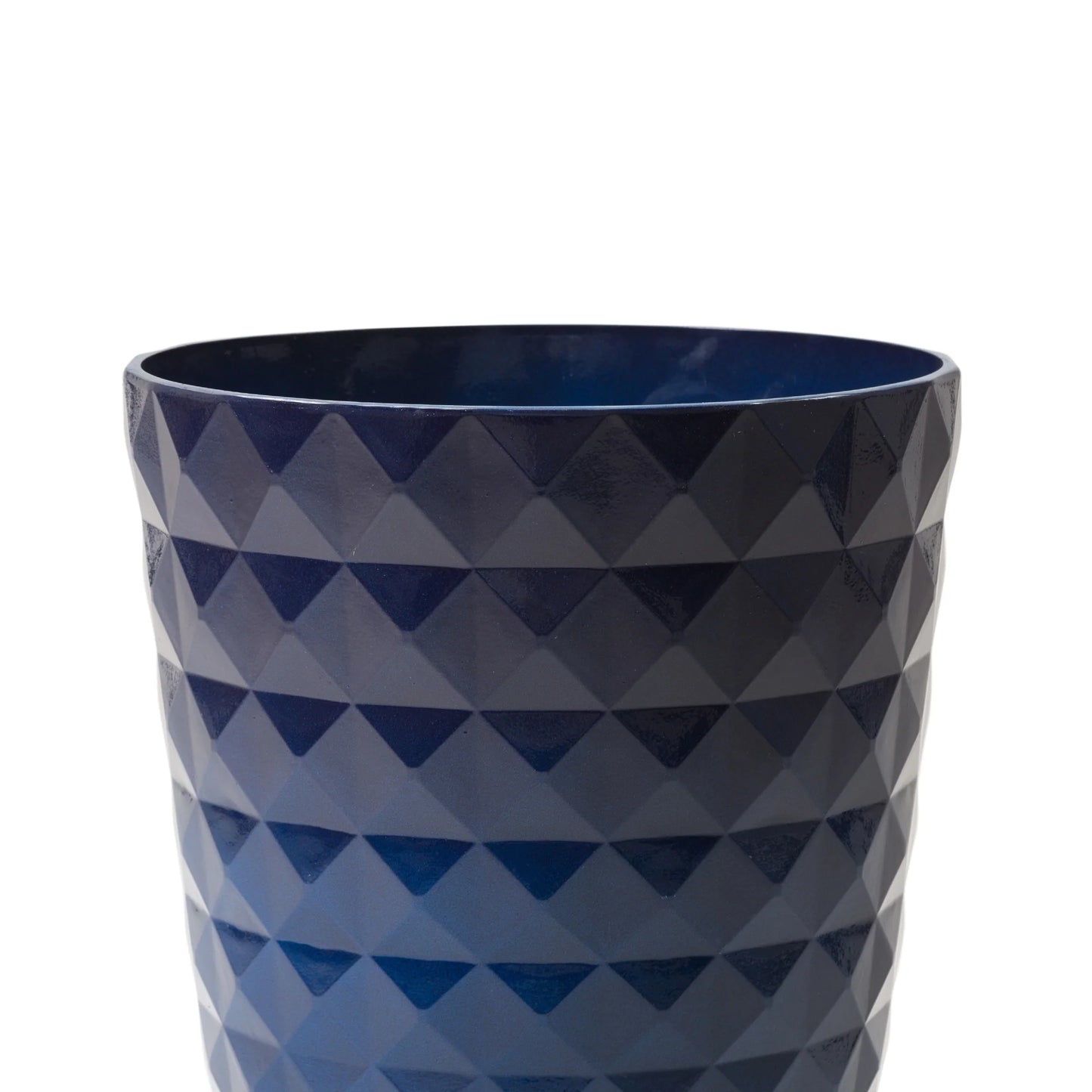 Glitzhome Oversized Eco-Friendly PE Tall Planter Porch Flowerpot (Set of 2)