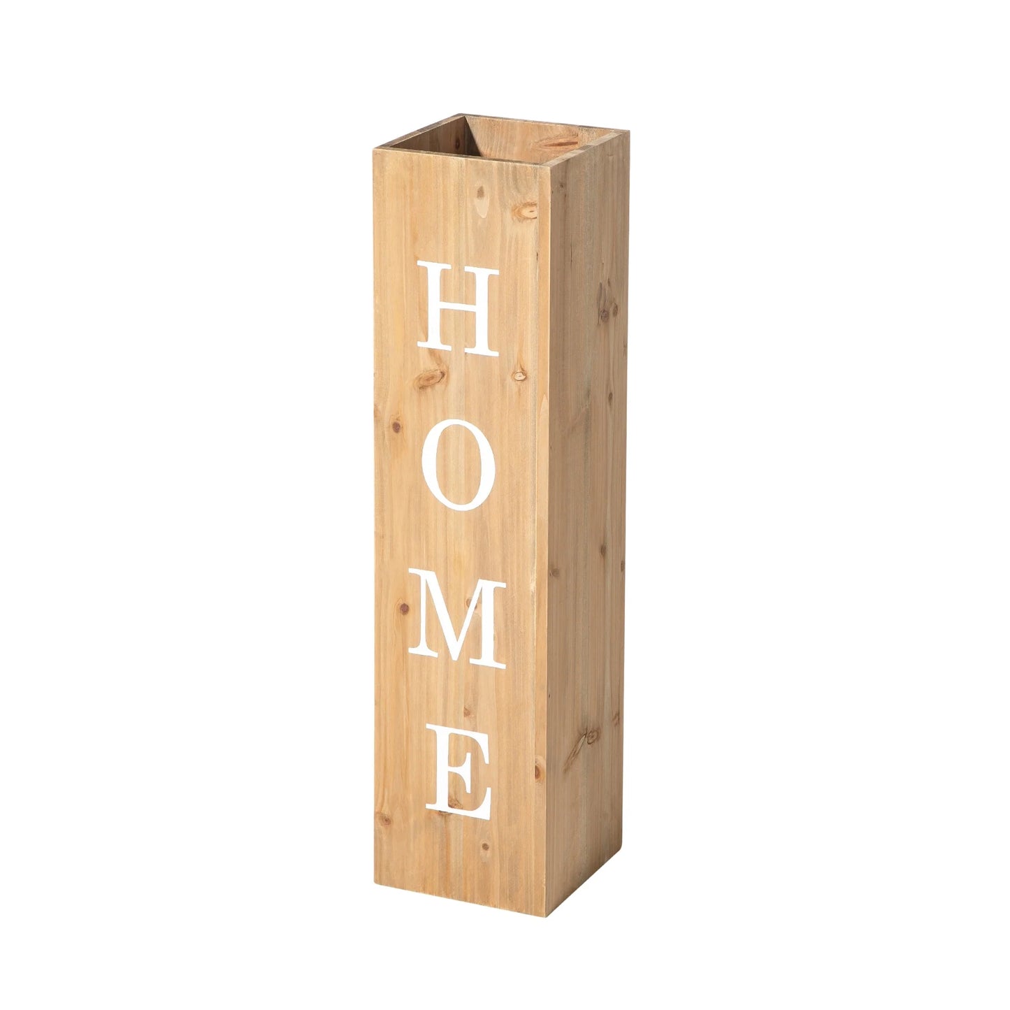 Glitzhome 30"H Rustic Welcome & Home or Welcome & Porch Double Sided Wooden Planter Sign Front Door Decor(2025 Quality-upgraded)