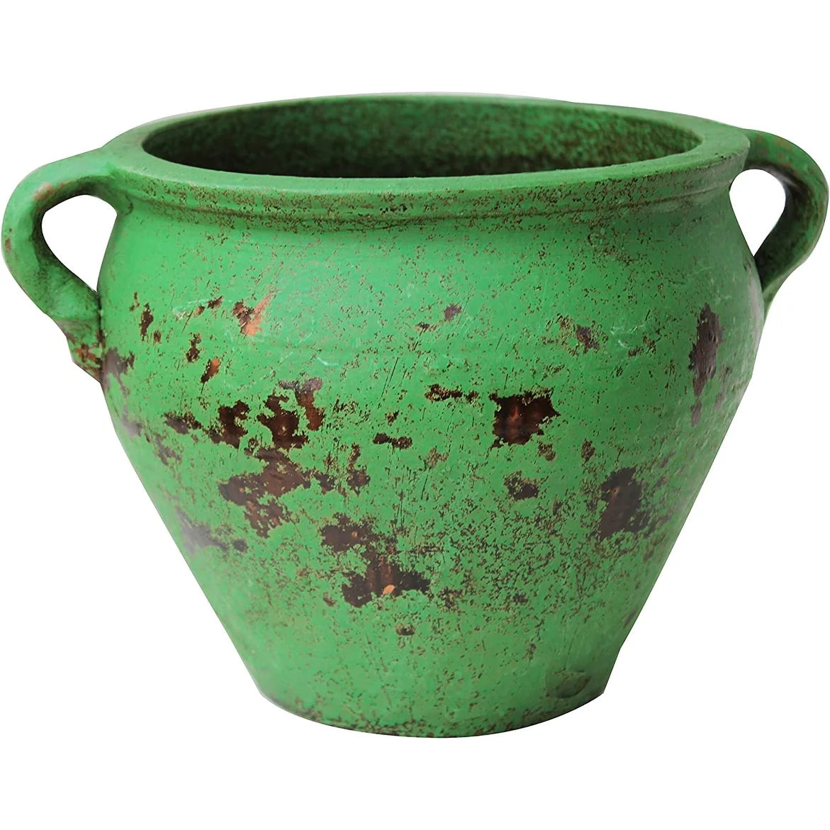 Earthen Ware Weathered Egyptian Terracotta Vessel/Planter