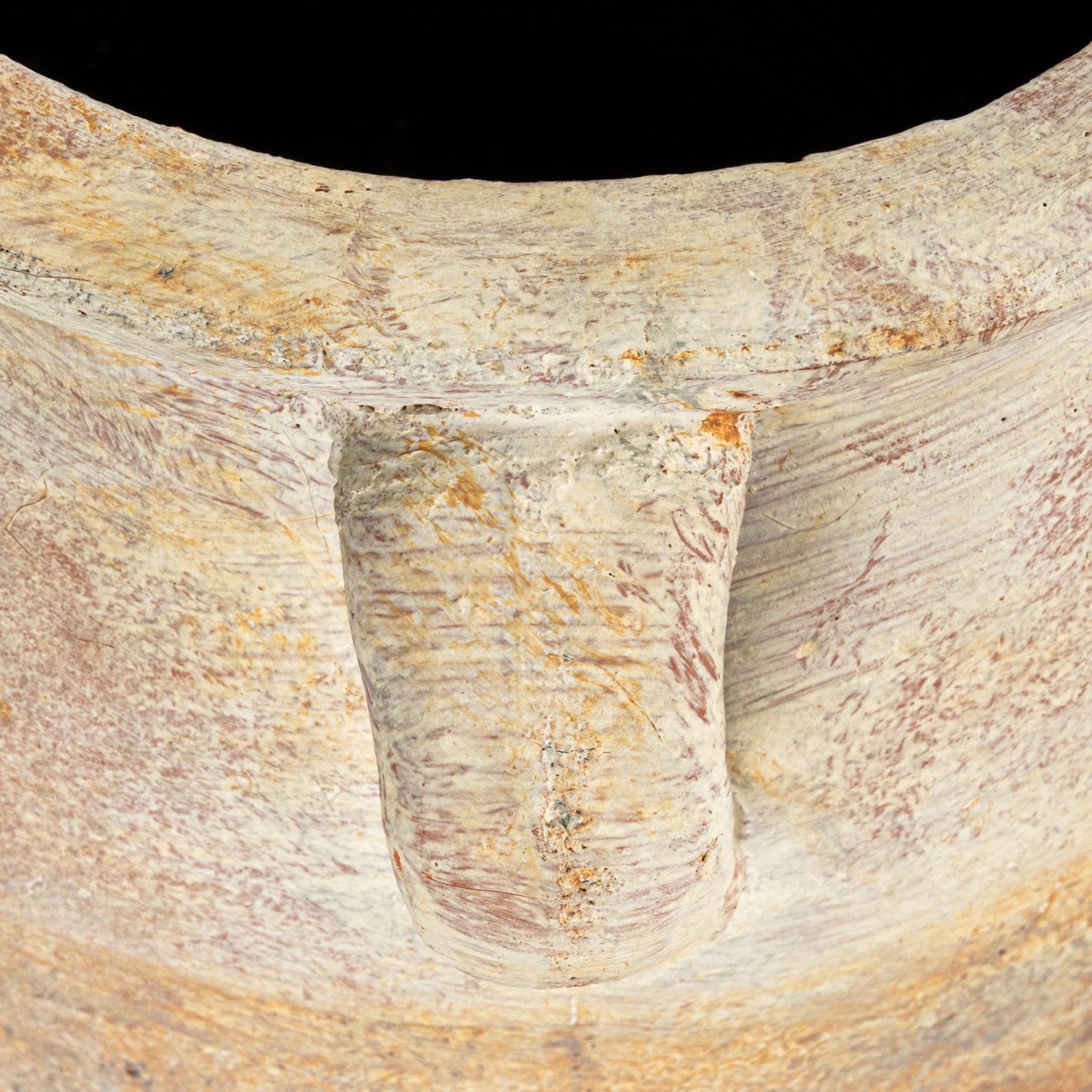 Whitewashed Terra-cotta Urn