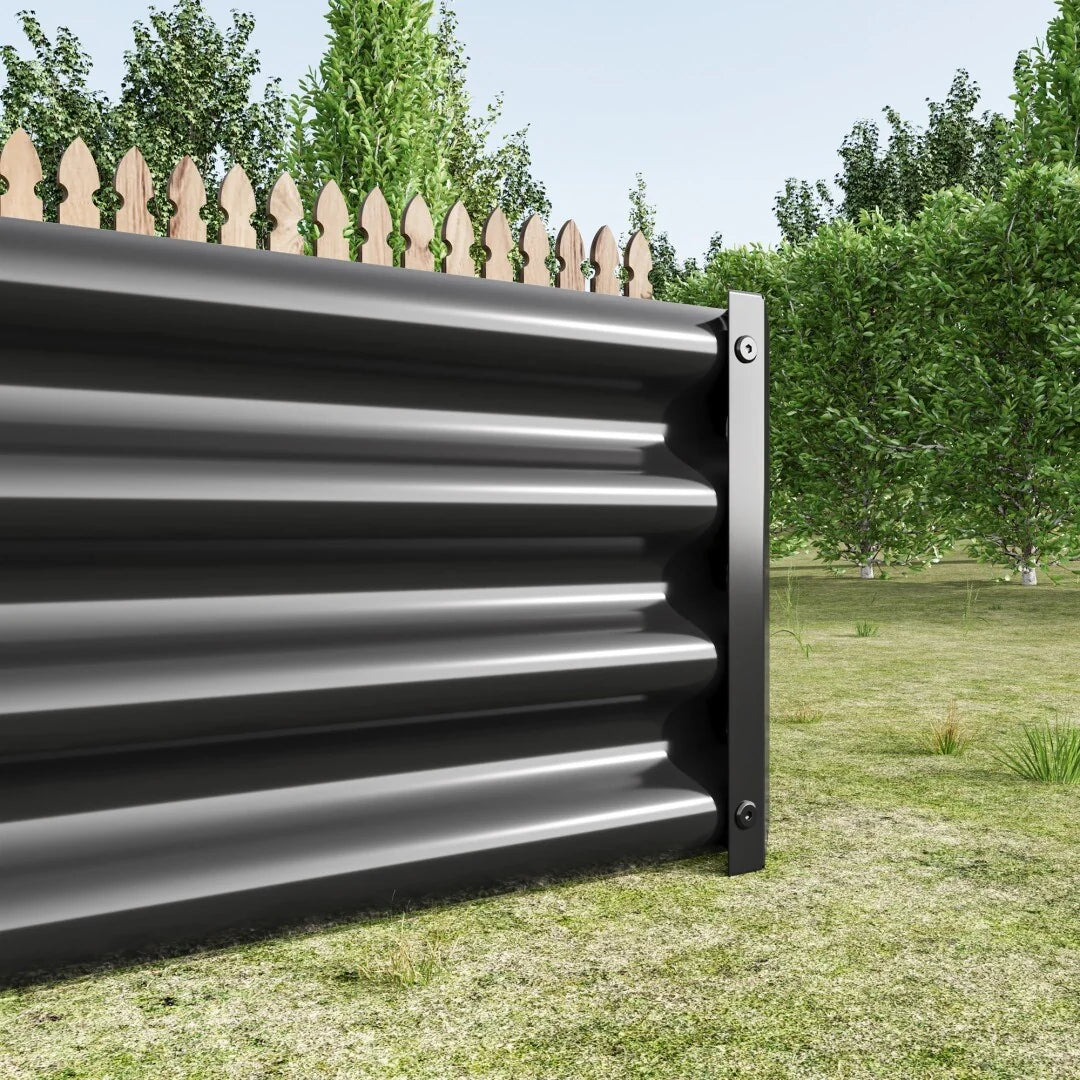 Raised Garden Bed Outdoor Metal Raised Rectangle Planter Beds for Plants Vegetables and Flowers