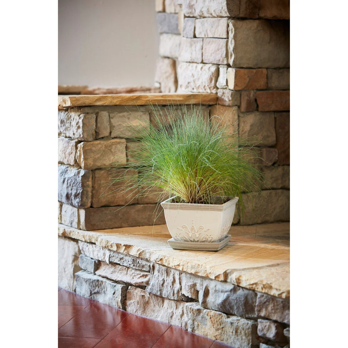 Southern Patio Brentwood Ceramic Indoor Pot Planter, 2-Pack - 8.5" W (2-Pack)