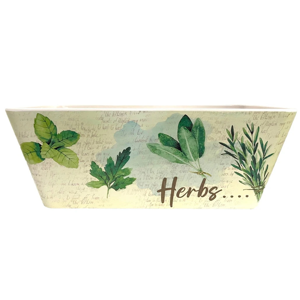 16" Rectangular Indoor/Outdoor Self-Watering Bamboo Planters
