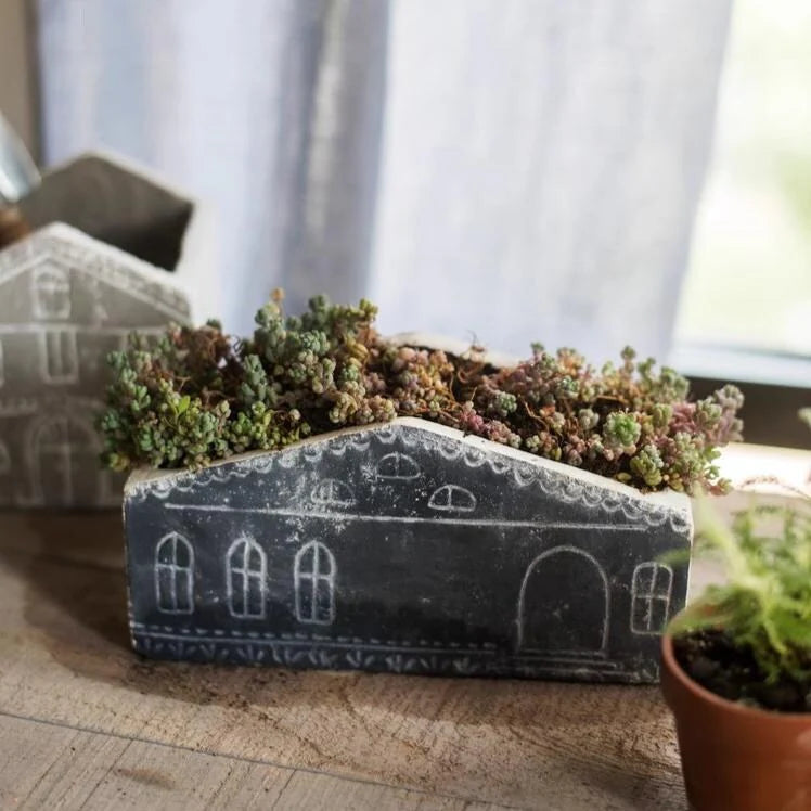 RusticReach TinyHome Clay Planters