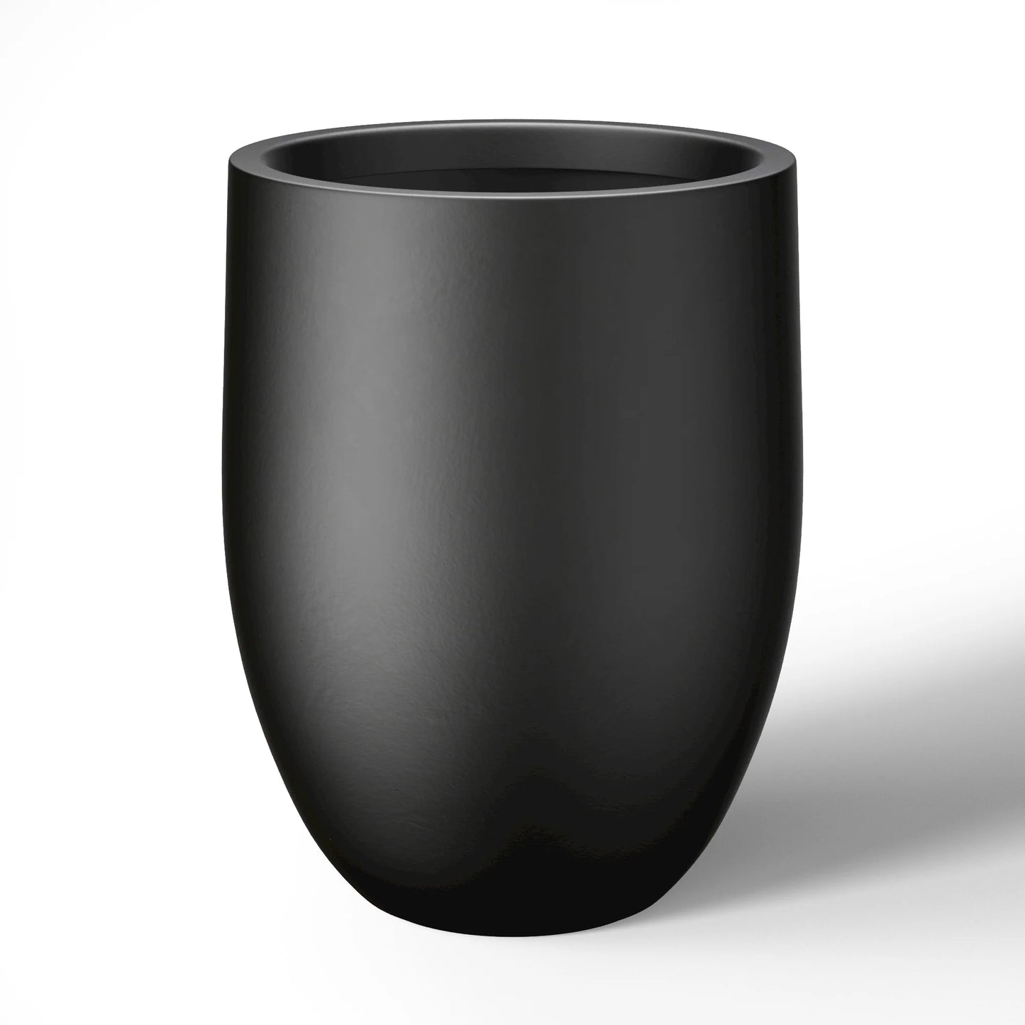 Tall Concrete Round Plant Pots / Large Indoor and Outdoor flower Planters