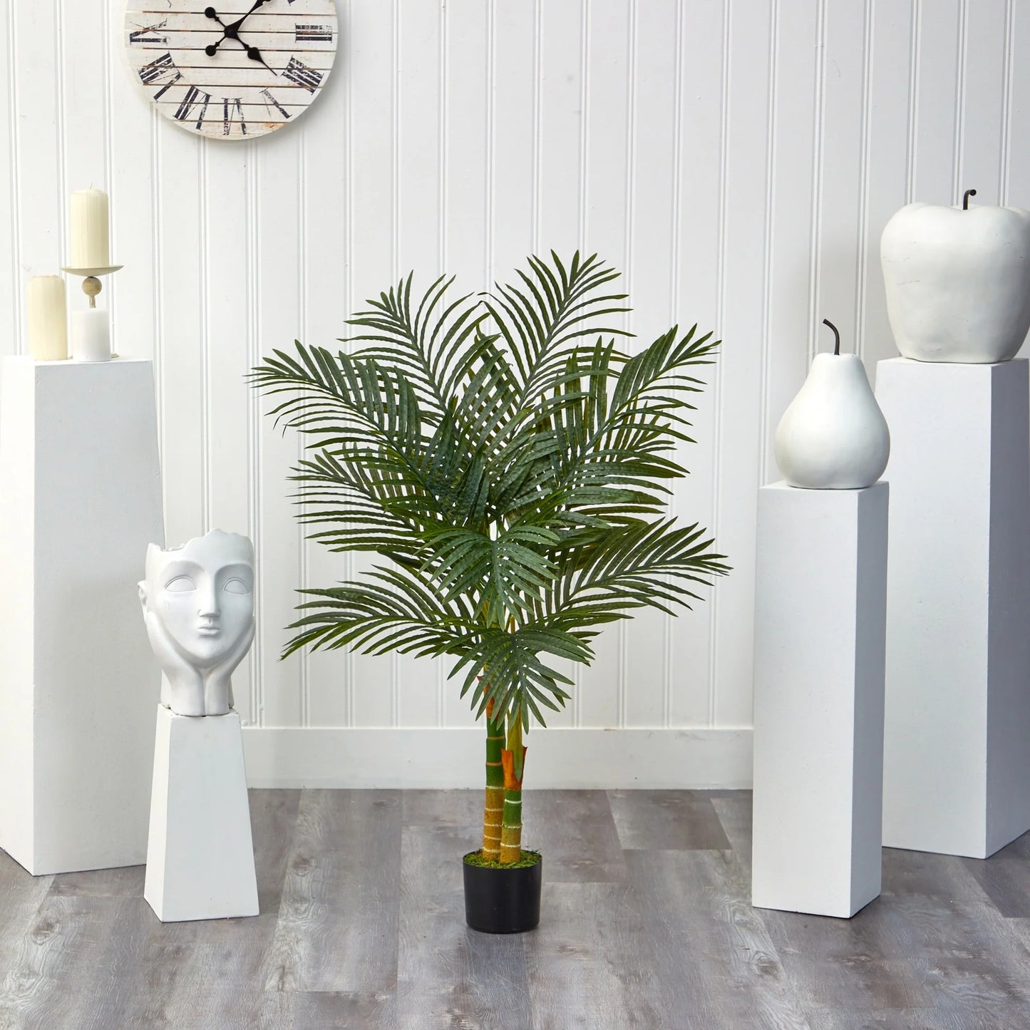 4' Golden Cane Artificial Palm Tree - 6"