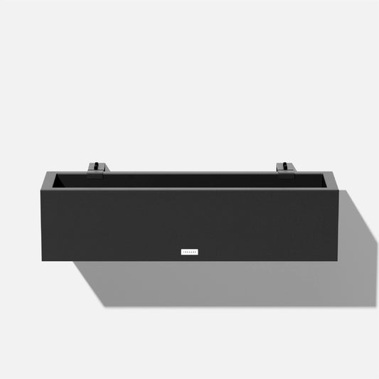 Block Series Plastic Railing Planter