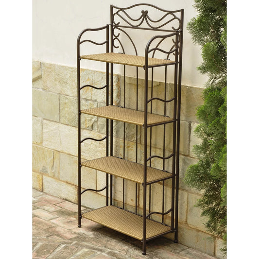 Valencia 4-tier Folding Bakers Rack