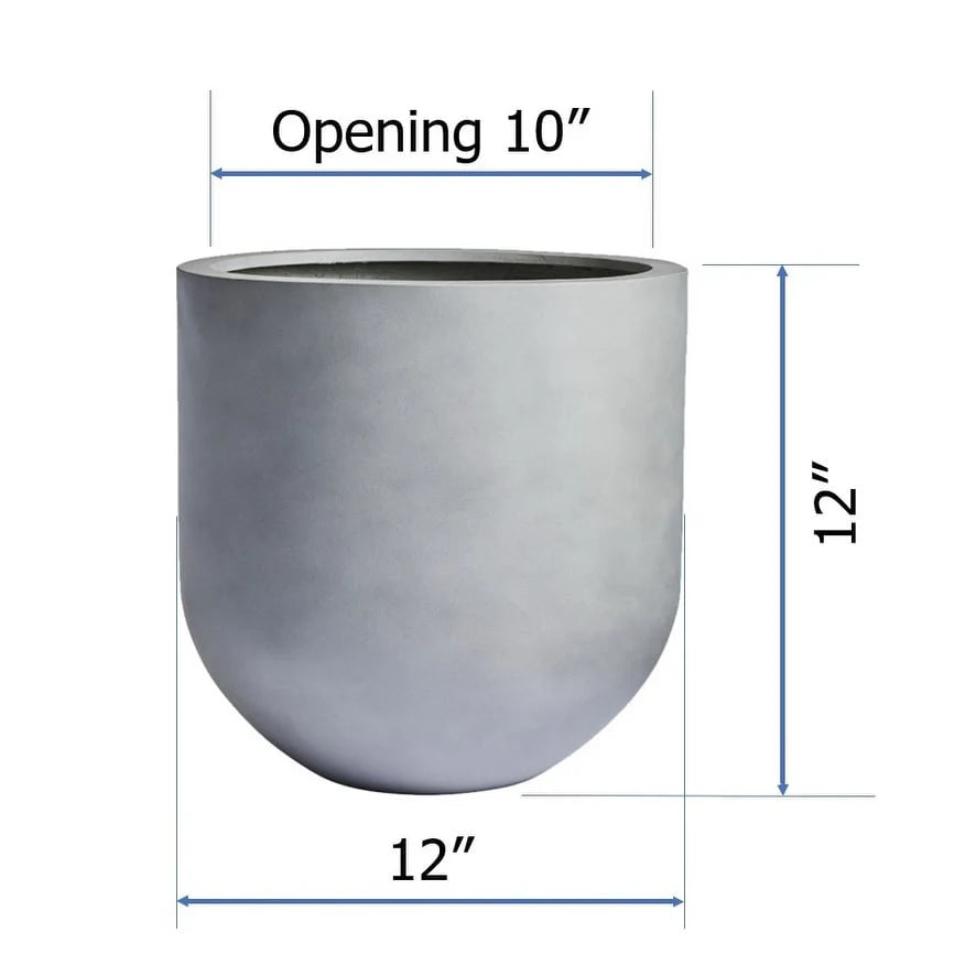 DreamPatio Santa Rosa Fiberstone Planter for Indoor/Outdoor