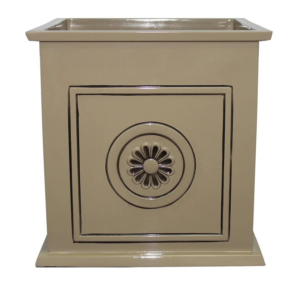 Southern Patio Colony 16-inch Square Country Planter