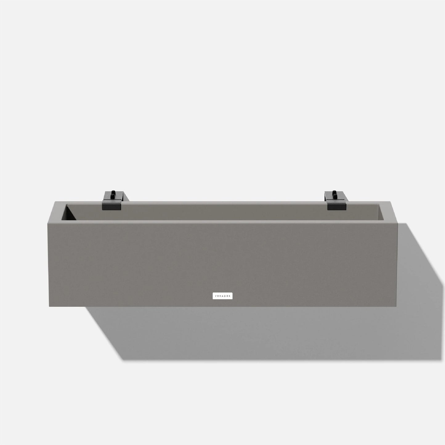 Block Series Plastic Railing Planter