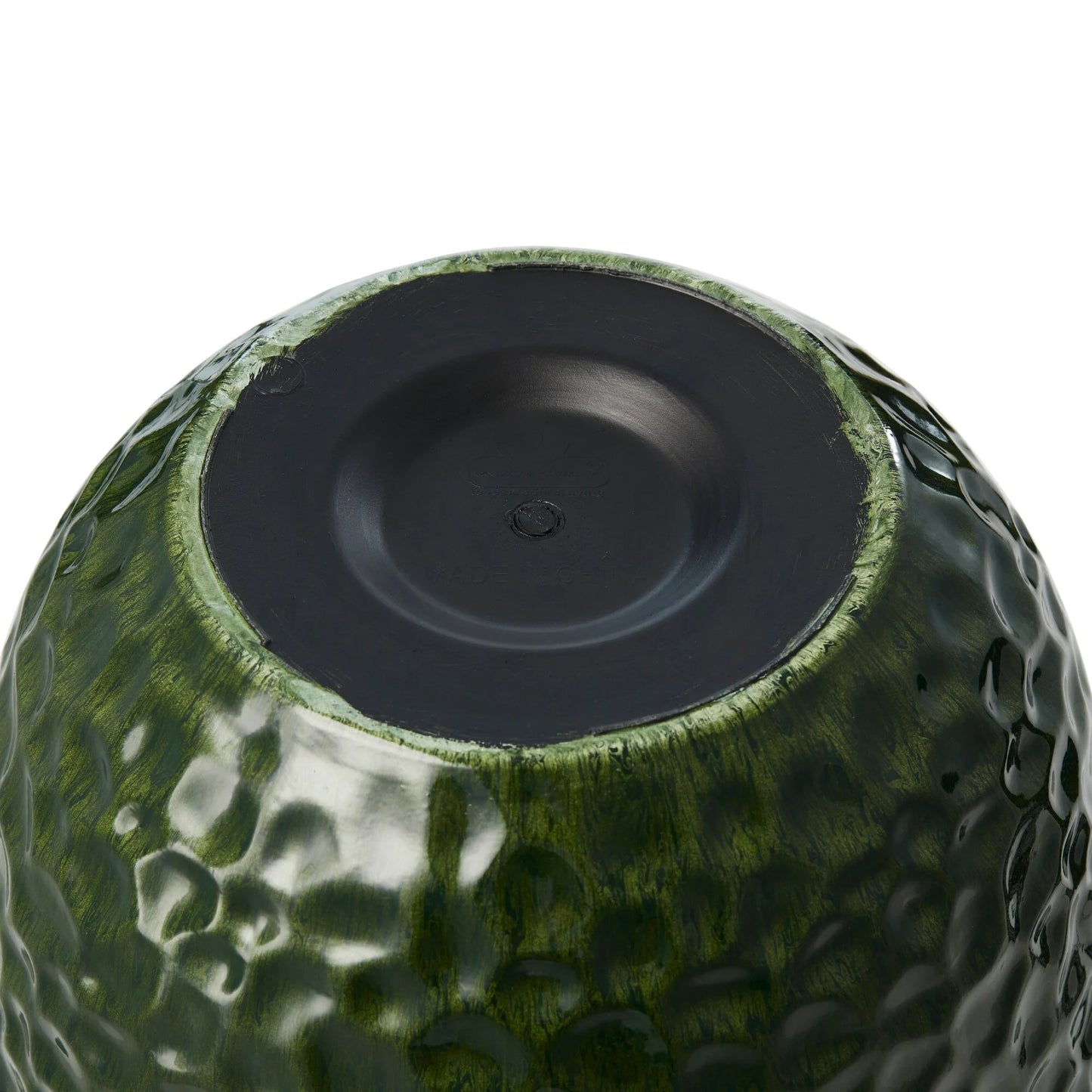 Glitzhome Honeycomb Textured Blue Green Faux Ceramic Pot Plastic Planter(Set of 2 / Set of 3)