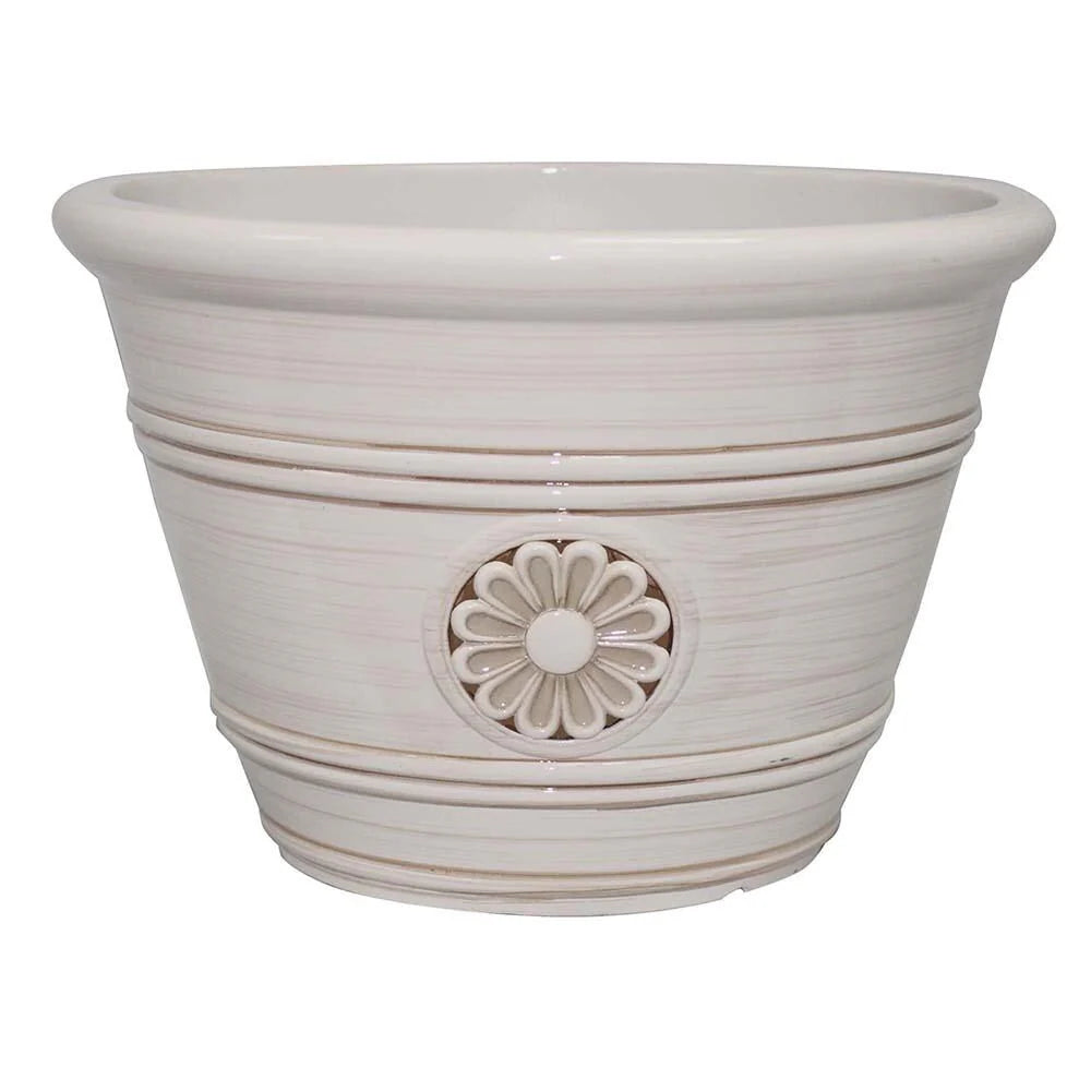 Southern Patio Modesto Handcrafted Composite Planter