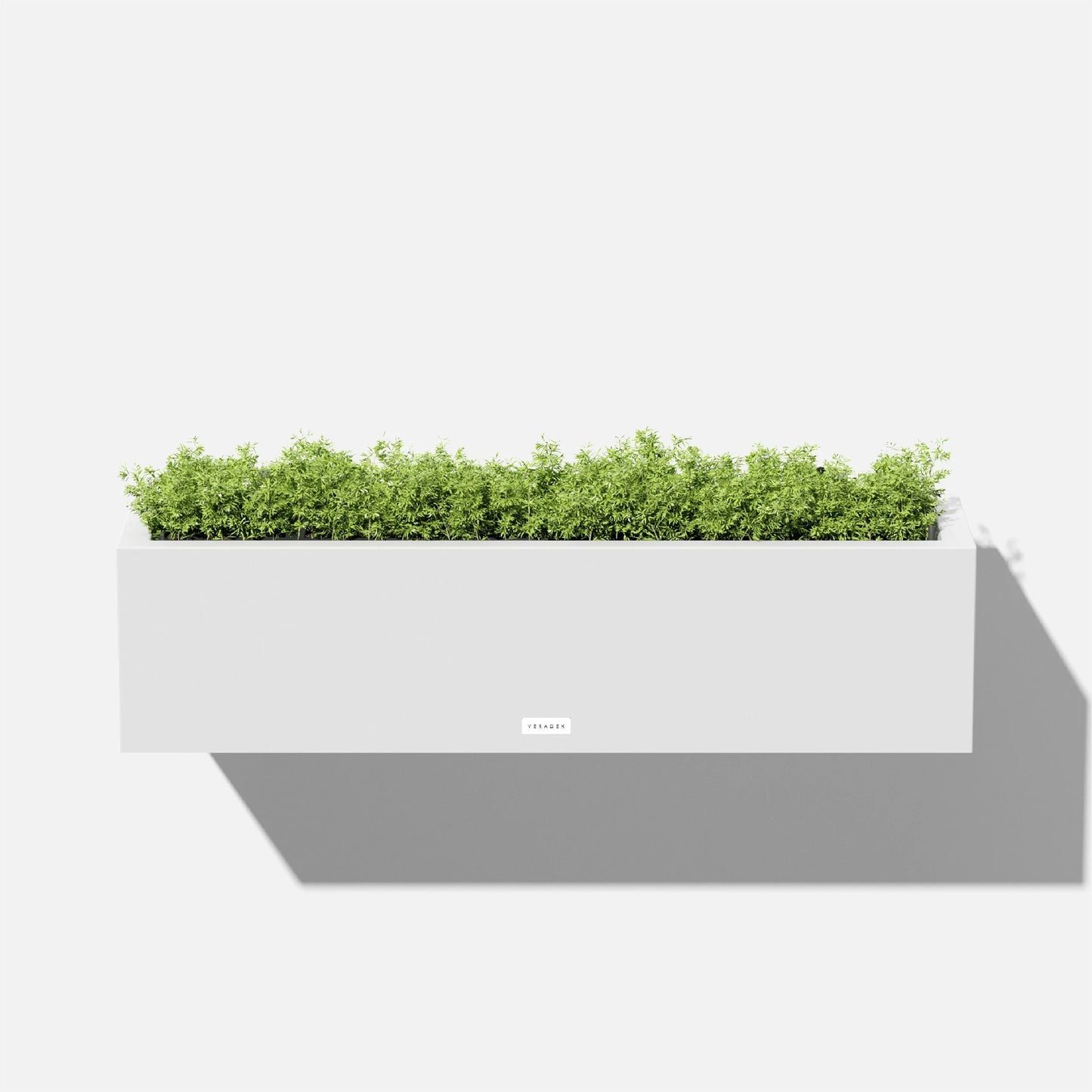 Block Series Plastic Railing Planter