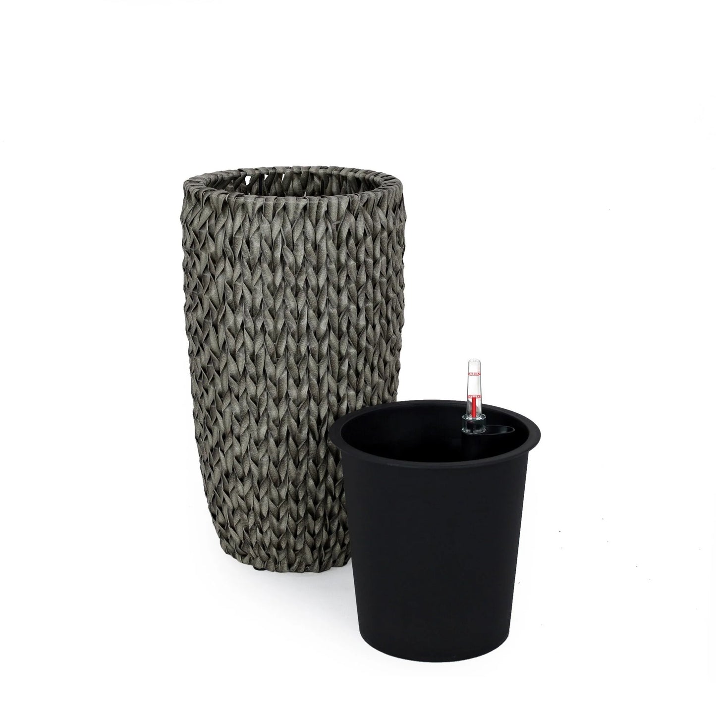 DTY Signature Self-watering Wicker Planter - Garden Decoration Pot