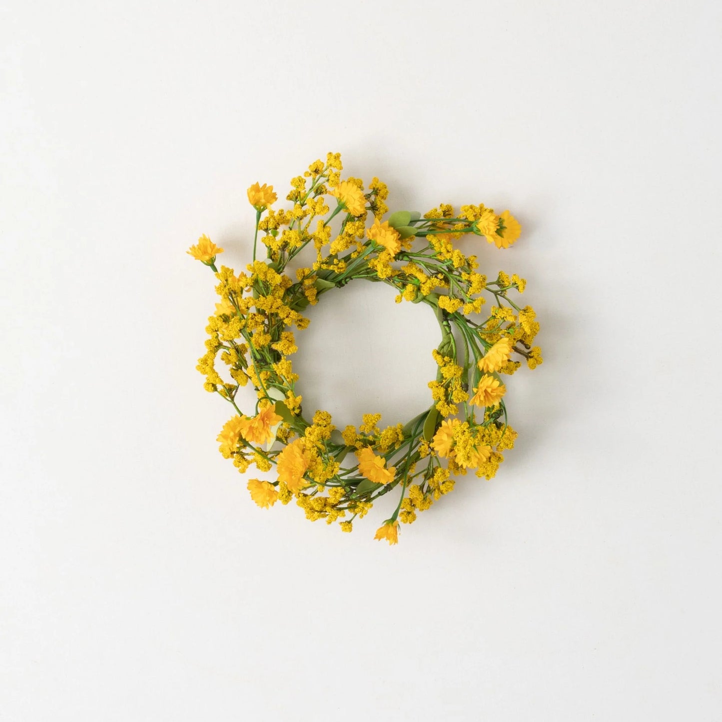 Sullivans Artificial Yellow Wildflower Wreath