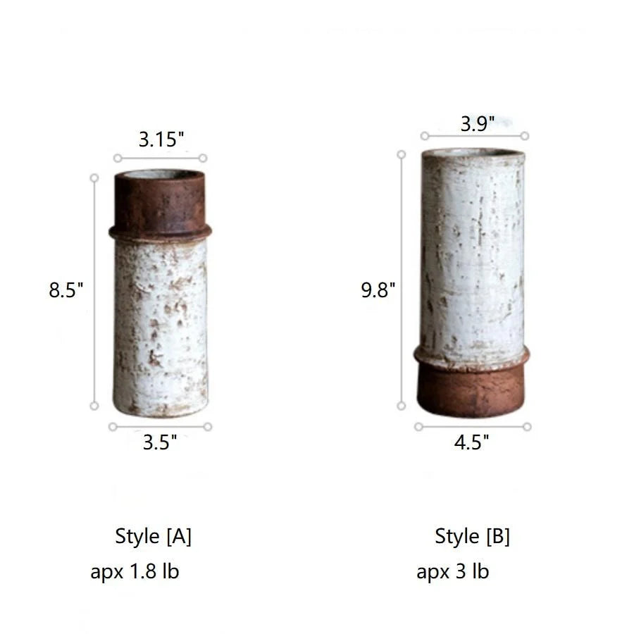 RusticReach Restoration Ceramic Planter Vase