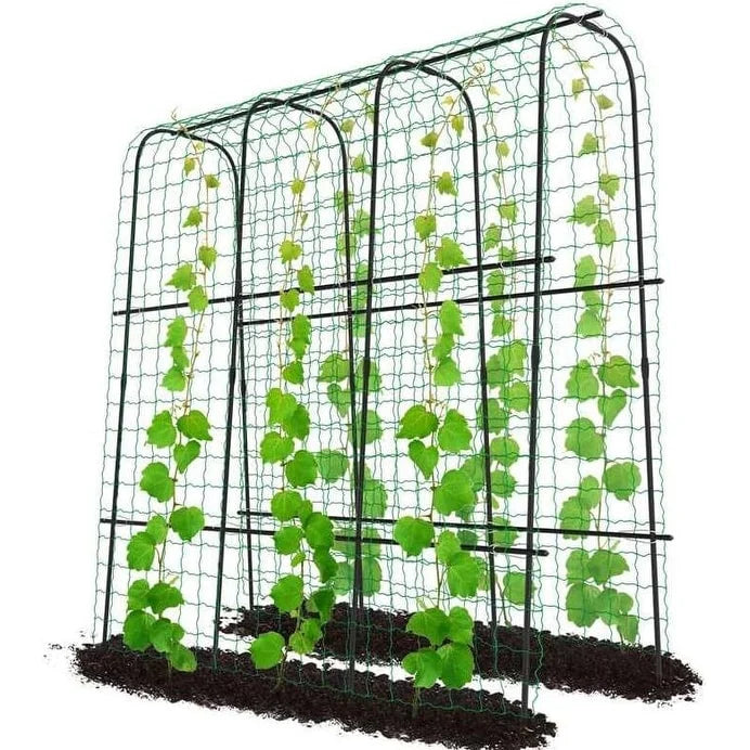DoCred Garden Trellis for Climbing Plants, Outdoor Metal Trellis