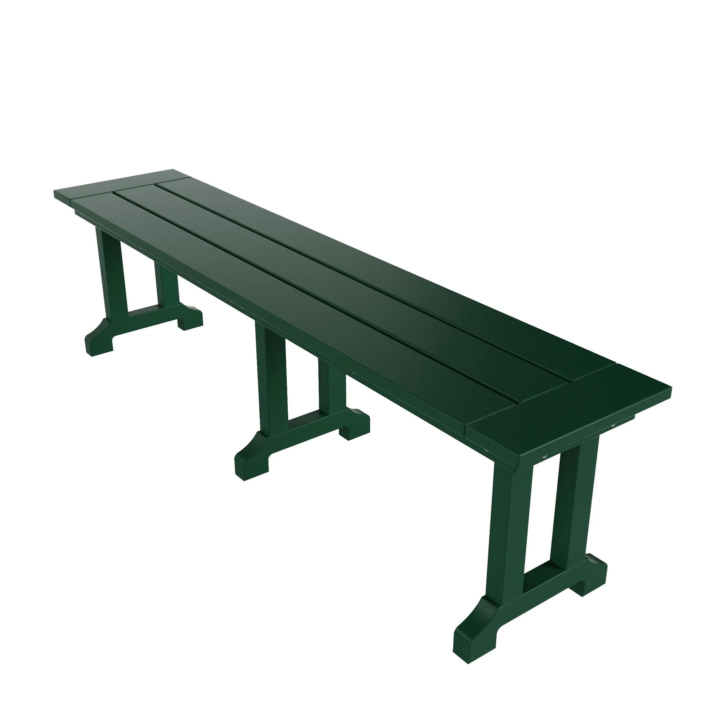 Polytrends Laguna Hdpe All Weather Outdoor Patio 65" Bench