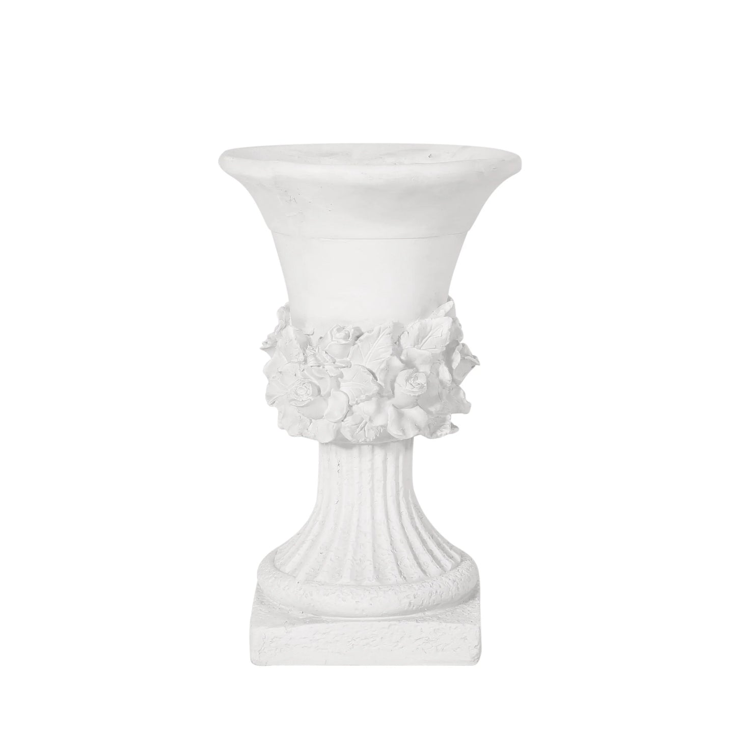 Calliope Antique Botanical Lightweight Concrete Chalice Garden Urn Planter by Christopher Knight Home
