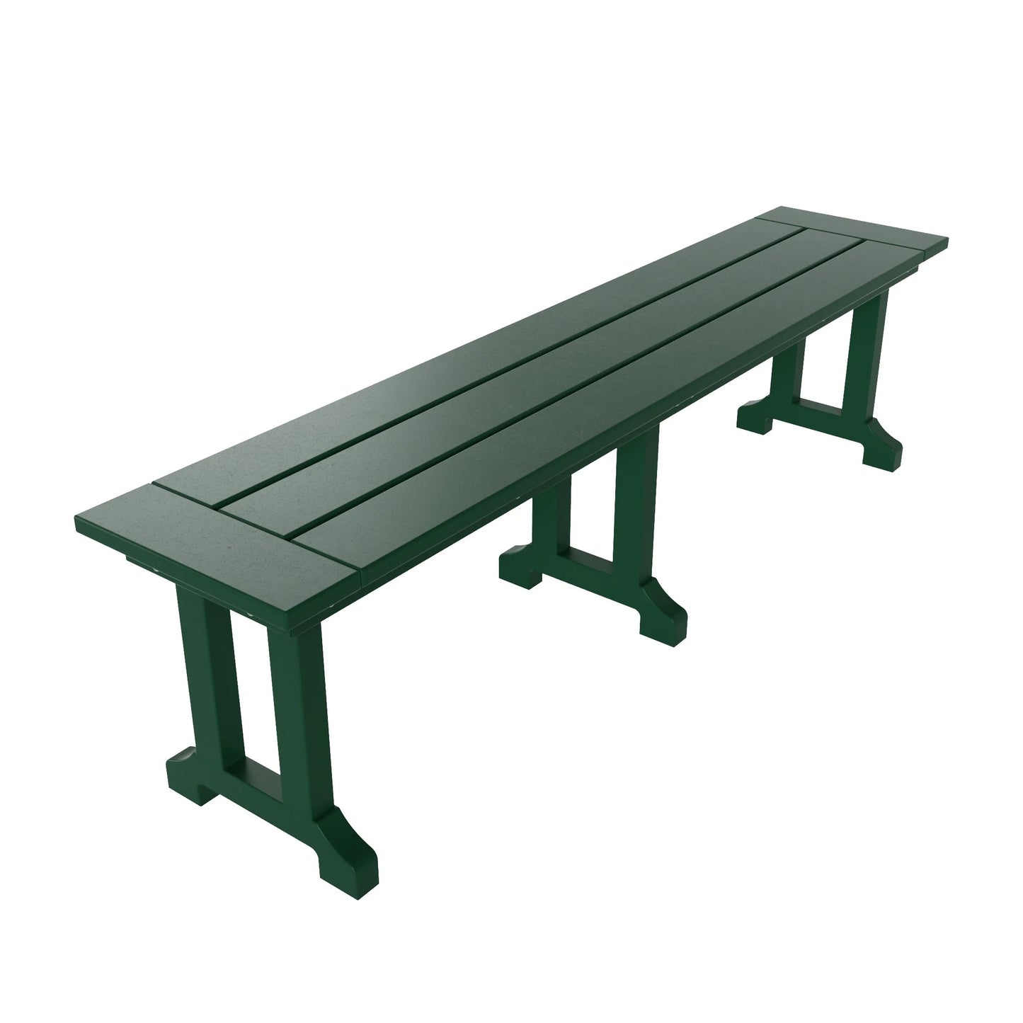 Polytrends Laguna Hdpe All Weather Outdoor Patio 65" Bench