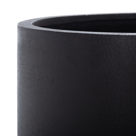 SAFAVIEH Outdoor Aldijana Concrete Planter - 25"W x 25"D x 29"H