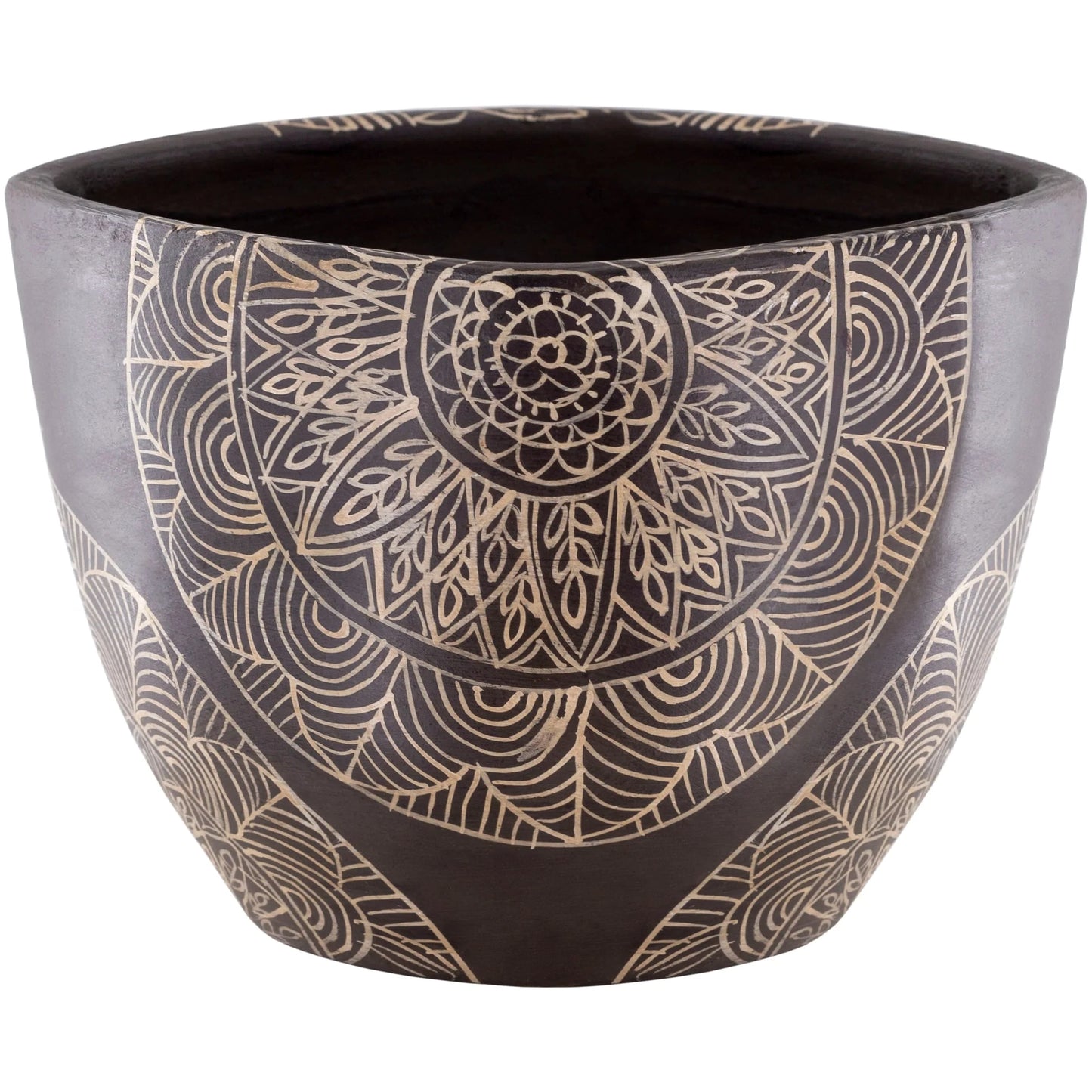 Artistic Weavers Gene Terracotta Mandala Indoor Planter