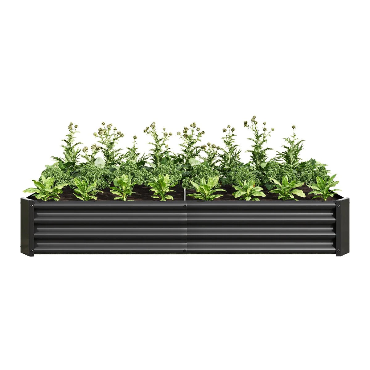 Raised Garden Bed Outdoor Metal Raised Rectangle Planter Beds for Plants Vegetables and Flowers