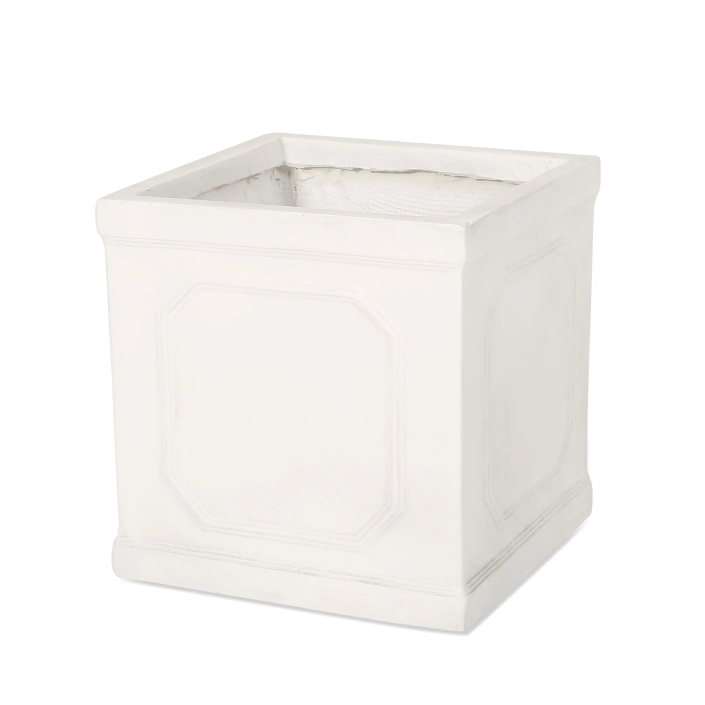 Burgos Outdoor Cast Stone Outdoor Planter by Christopher Knight Home