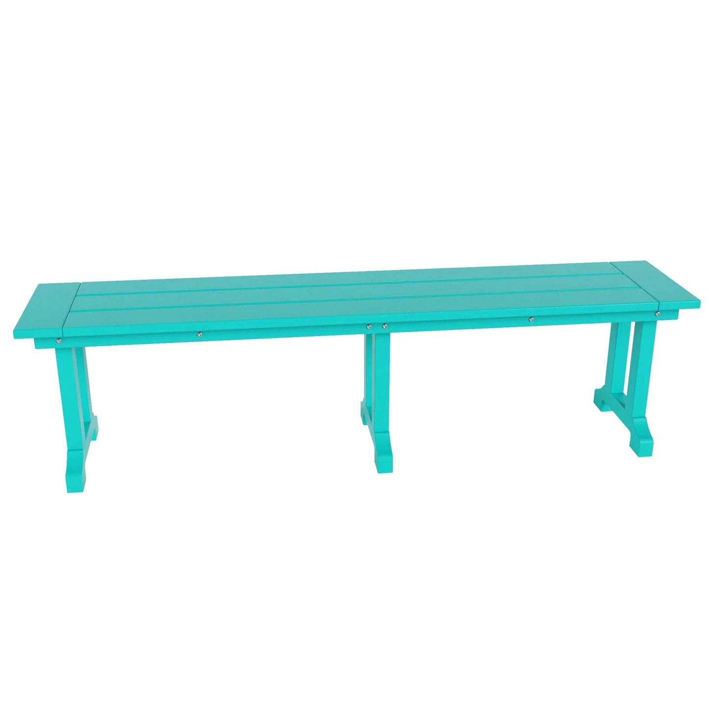 Polytrends Laguna Hdpe All Weather Outdoor Patio 65" Bench