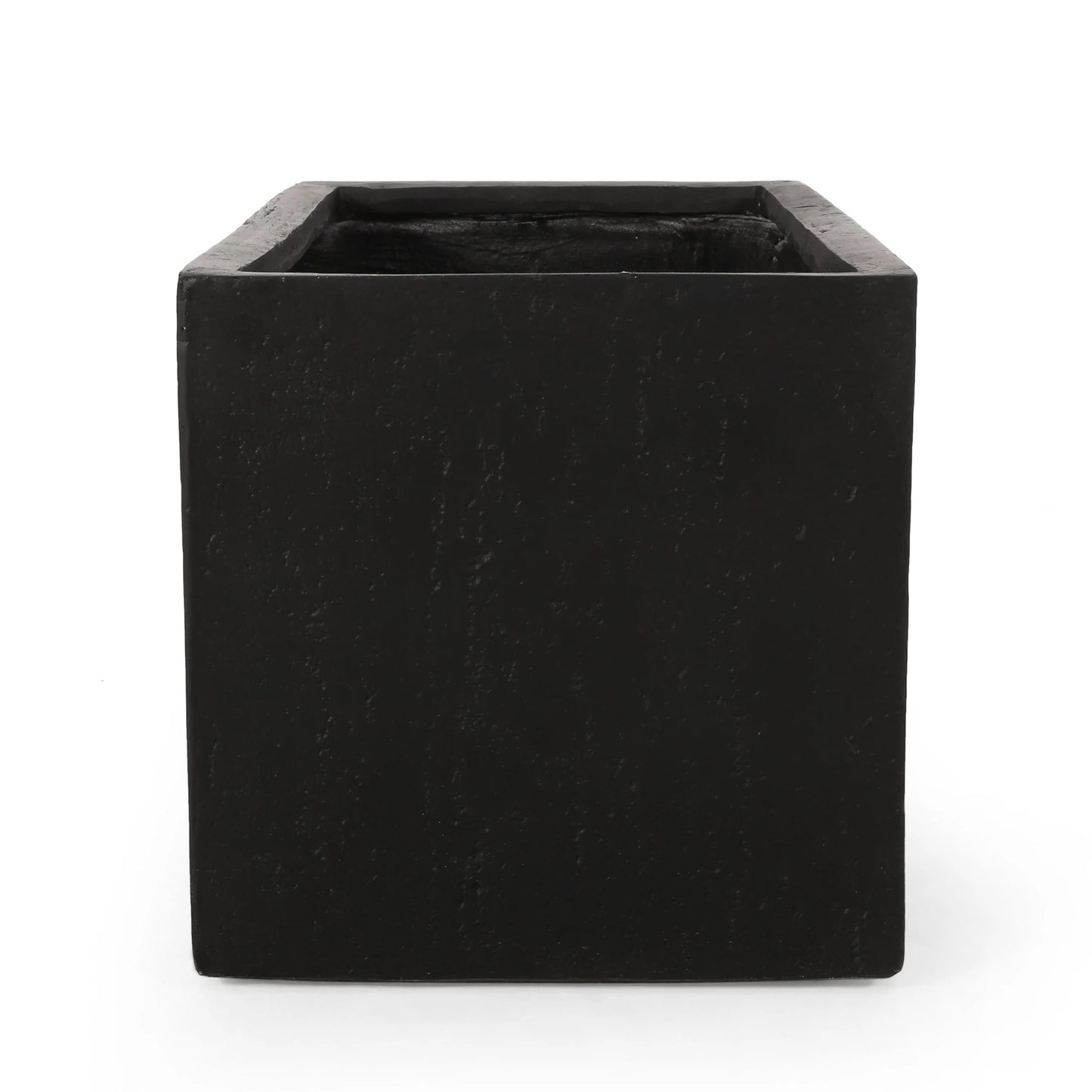 Ella Outdoor Modern Cast Stone Rectangular Planter by Christopher Knight Home