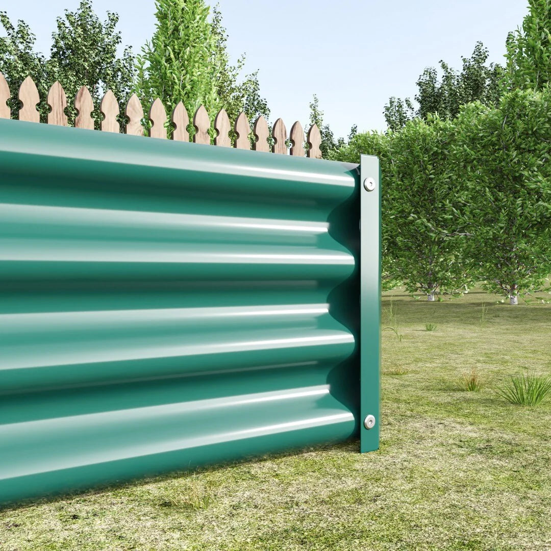 Raised Garden Bed Outdoor Metal Raised Rectangle Planter Beds for Plants Vegetables and Flowers