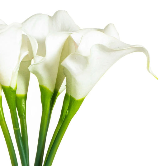 Vickerman 14" White Lily Floral Stem