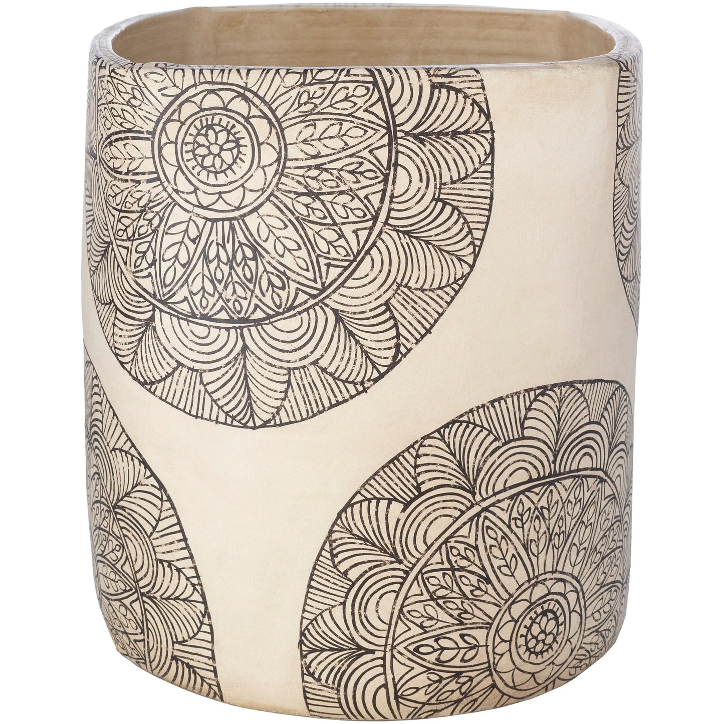 Artistic Weavers Gene Terracotta Mandala Indoor Planter