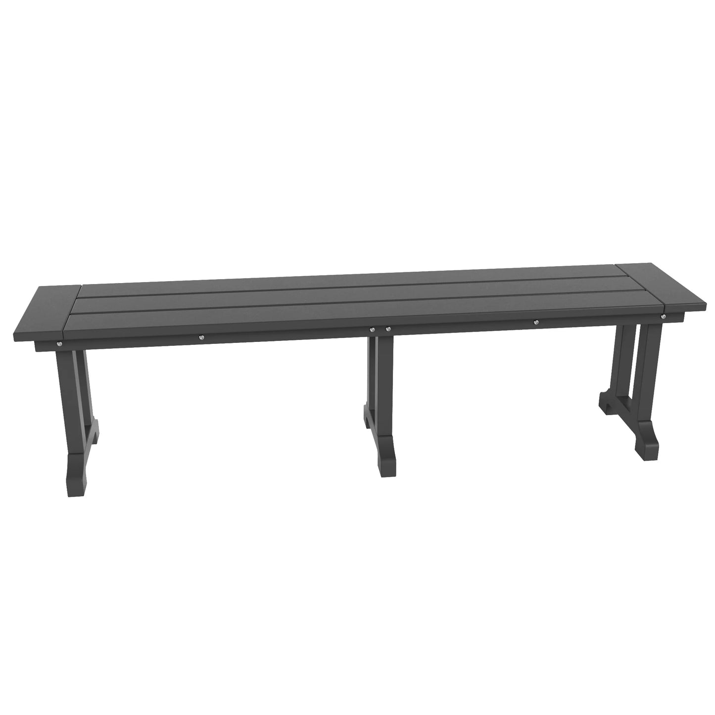 Polytrends Laguna Hdpe All Weather Outdoor Patio 65" Bench