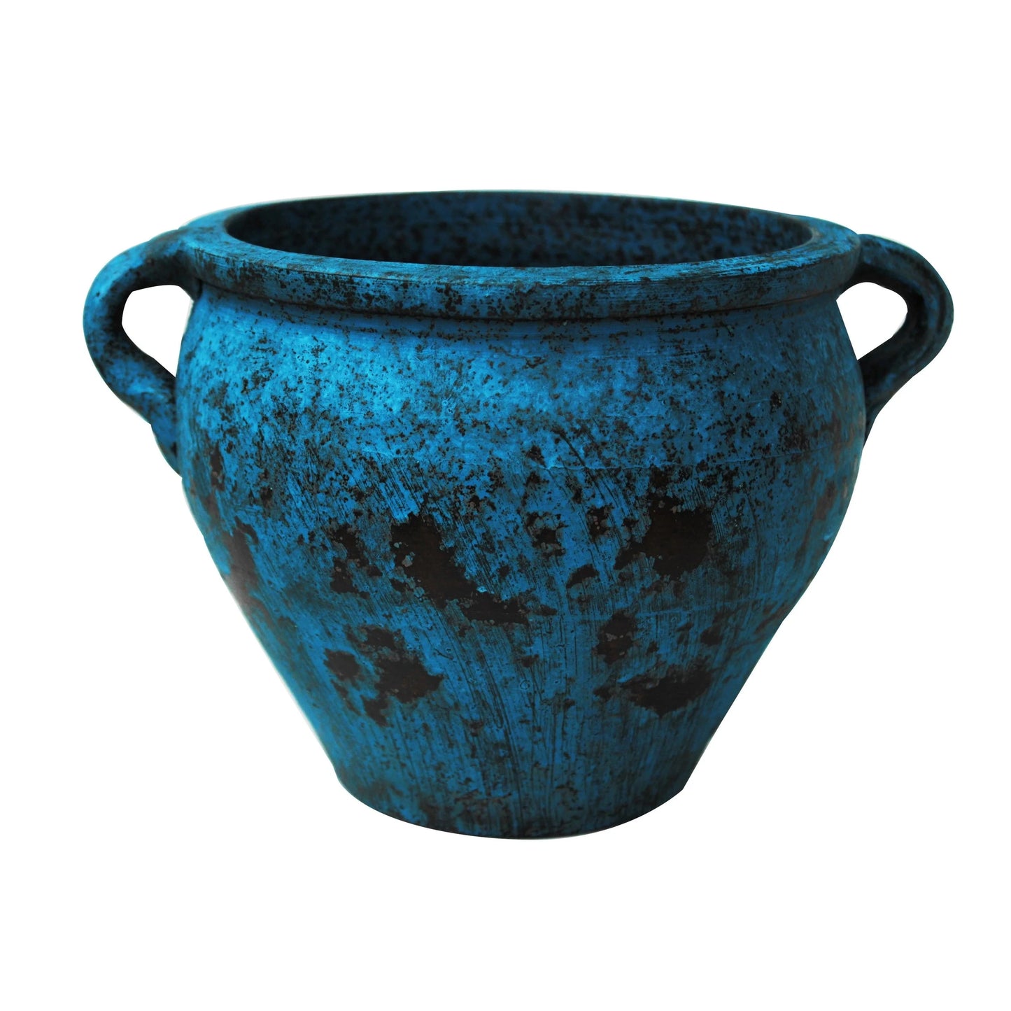 Earthen Ware Weathered Egyptian Terracotta Vessel/Planter