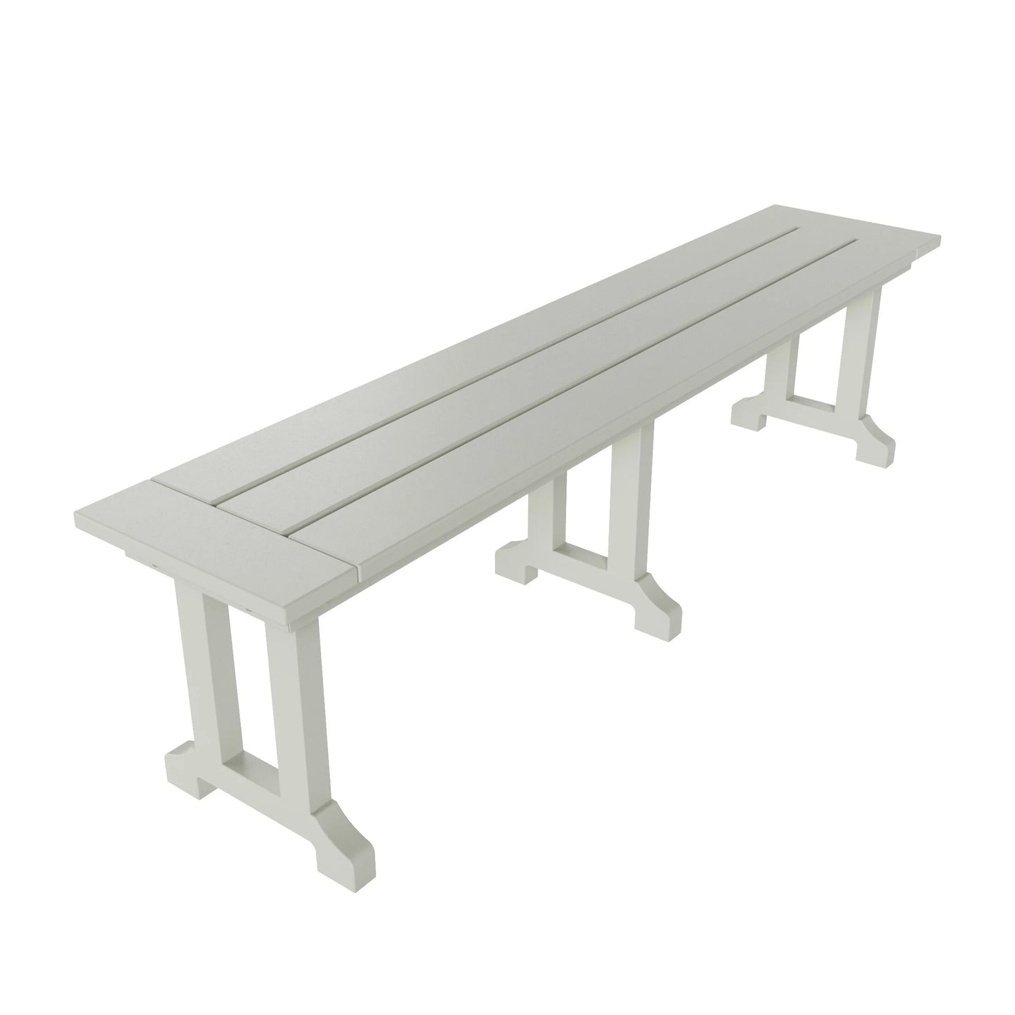 Polytrends Laguna Hdpe All Weather Outdoor Patio 65" Bench