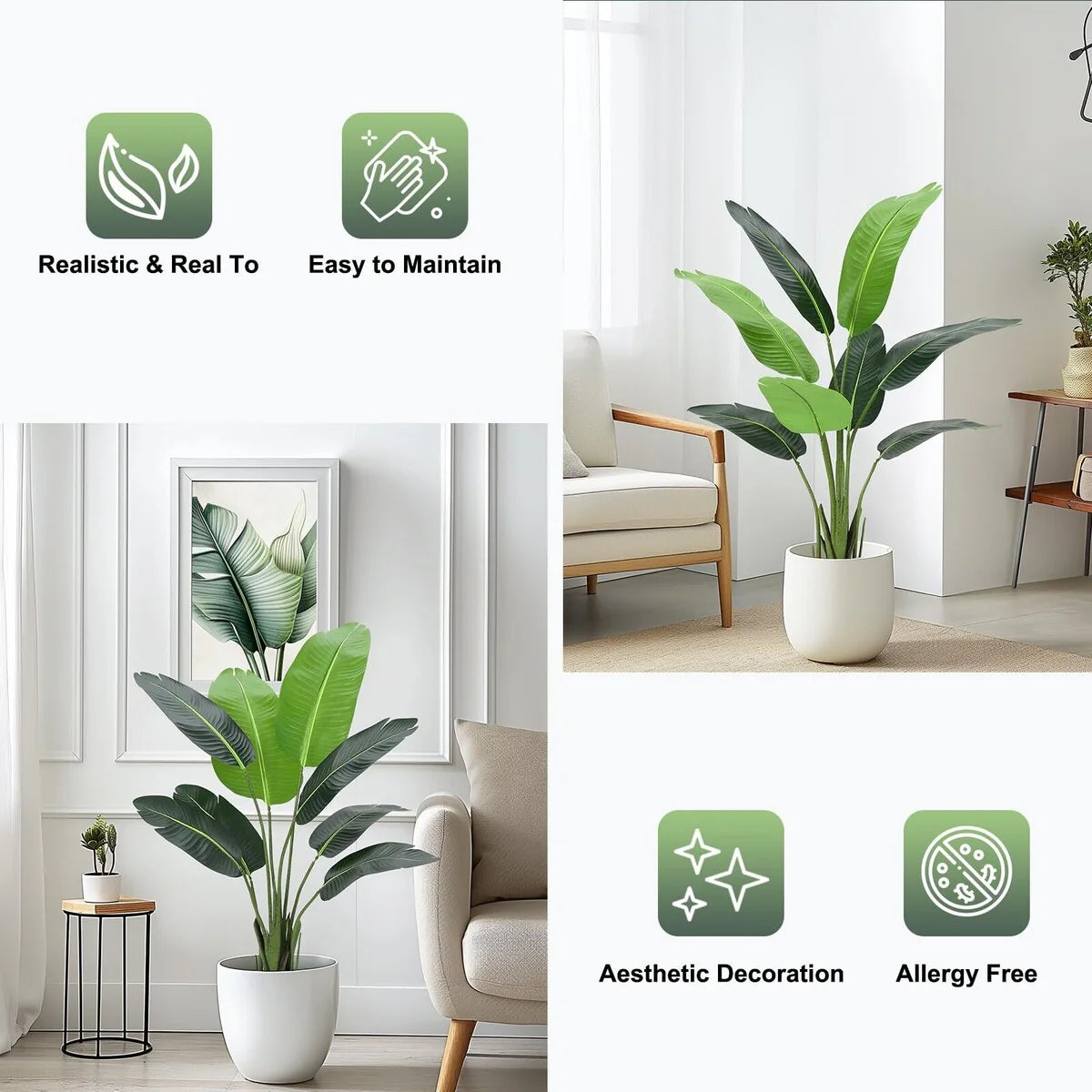 4/5FT Artificial Bird of Paradise Plant