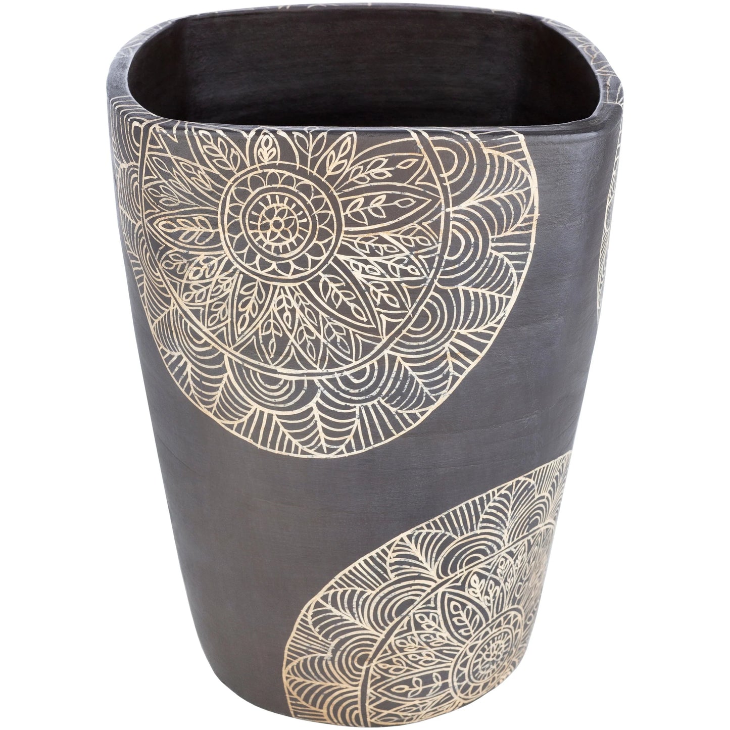 Artistic Weavers Gene Terracotta Mandala Indoor Planter