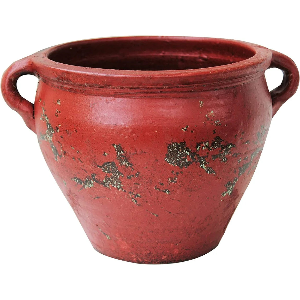 Earthen Ware Weathered Egyptian Terracotta Vessel/Planter